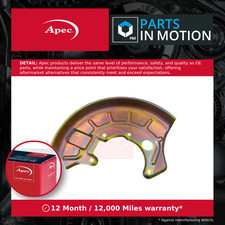 Brake Disc Splash Panel fits SEAT IBIZA 6K1 1.4 Front Left 94 to 02 Guard Plate