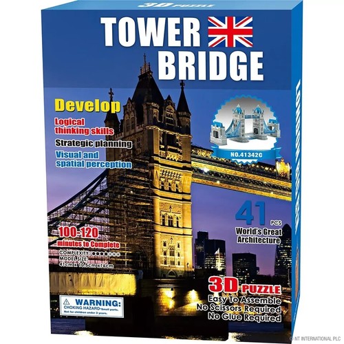 41pc puzzle london tower - london,
