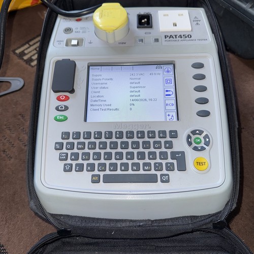 Megger pat450 portable - megger,