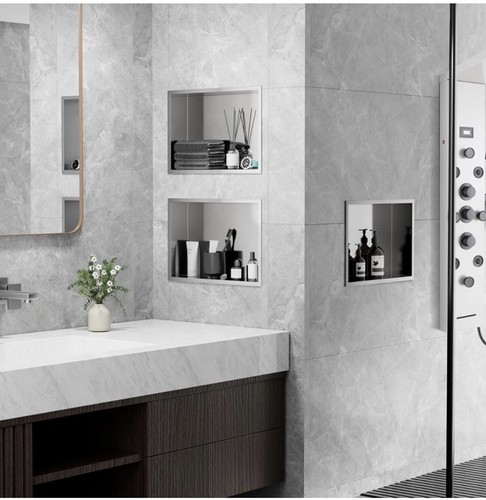 Bathroom wall shower niche - wall,