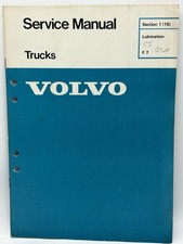 VOLVO Trucks Service Manual Part 1 16 lubrication Series F 7
