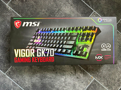 Msi vigor gk70 wired gaming - msi,