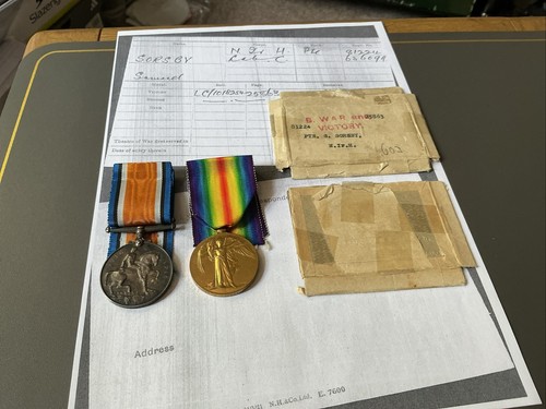 Ww1 pair bwm victory - pair,
