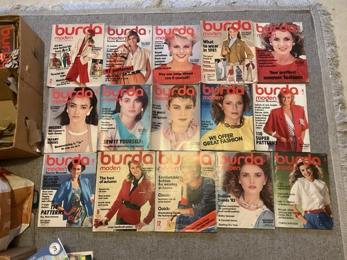 Bundle vintage burda - of,