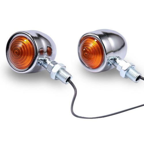 Small 12v chrome bullet - small,