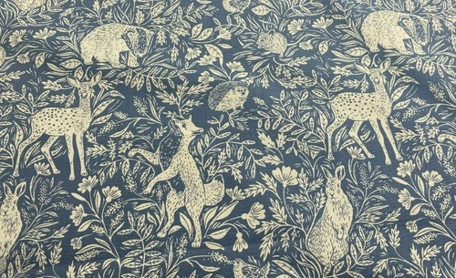 English wildlife reverse toile - english,