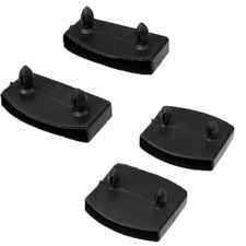 10/20/50X Black Plastic Replacement Bed Slat Plastic Center/End Caps Holder