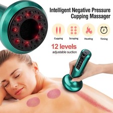 12 Level Electric Cupping Massager Vacuum Suction Cup Anti Cellulite Beauty Tool
