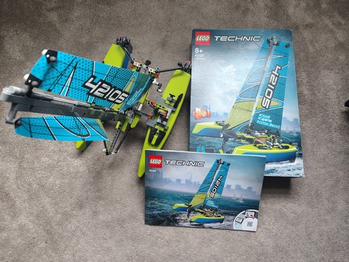 Lego technic catamaran - catamaran, boat