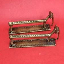 Elephant Shape Handcrafted Brass Almirah Wardrobe Window Drawer Door Pull Handle