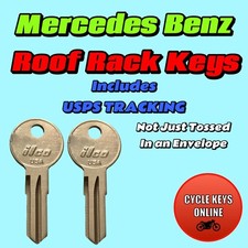 Mercedes-Benz Roof Rack keys Replacement Made cut to code key codes 001-200