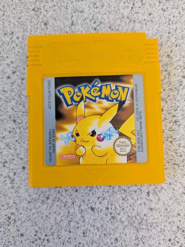 Pokemon yellow version genuine - yellow,