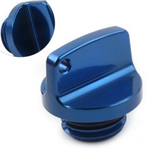 Blue engine oil filler - blue,
