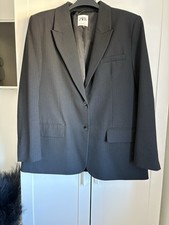 Zara Ladies Navy Blazer Size XL Worn Once Excellent Condition