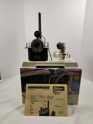 Wilesco t90 dampfturbine steam - wilesco,