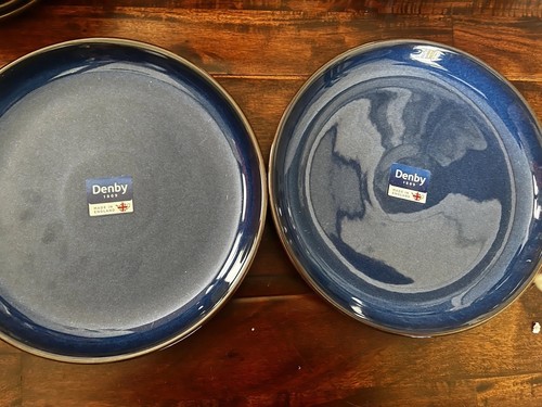 Denby imperial blue - ~, 10"25