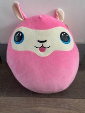 TY SQUISHY BEANIES "LANA" Pink Squishy Beanie Soft Toy