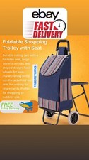 NEW Foldable Shopping Trolley