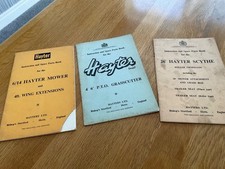 VINTAGE HAYTER LAWN MOWERS