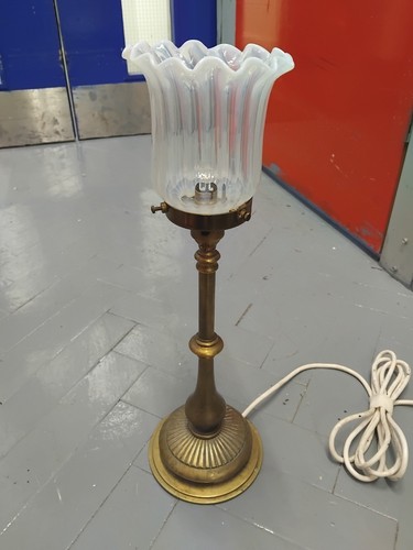 Antique brass lamp - antique,