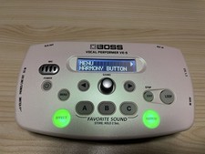 BOSS VE-5-WH Vocal Performer White Vocal Effects Processor Pedal Used