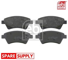BRAKE PAD SET, DISC BRAKE FOR