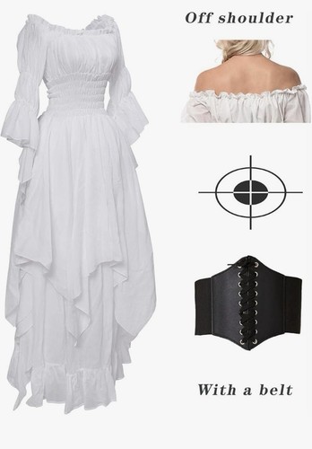 Women renaissance dress with - dress,