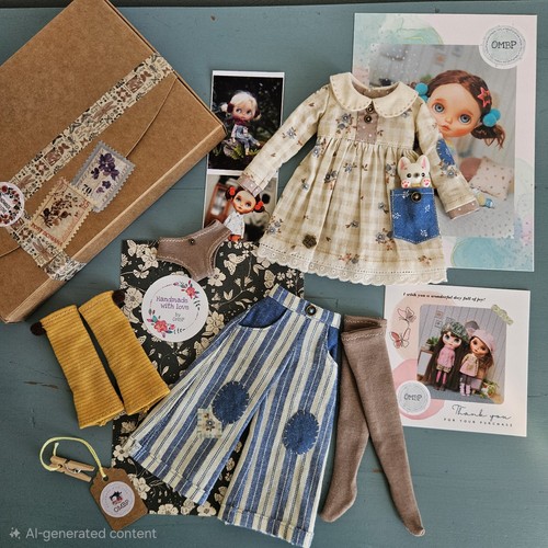 Blythe doll outfit - doll, piece