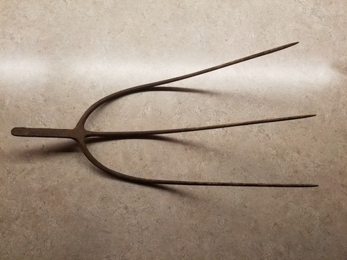 Vintage tine prong iron - 3,