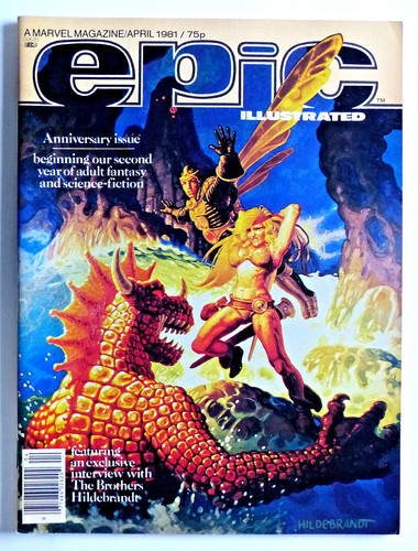 Marvel magazine epic - magazine:,