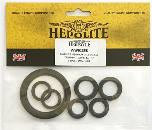 Hepolite oil seal kit - kit, triumph
