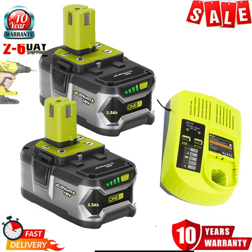 2pack for ryobi one - one+, 18v