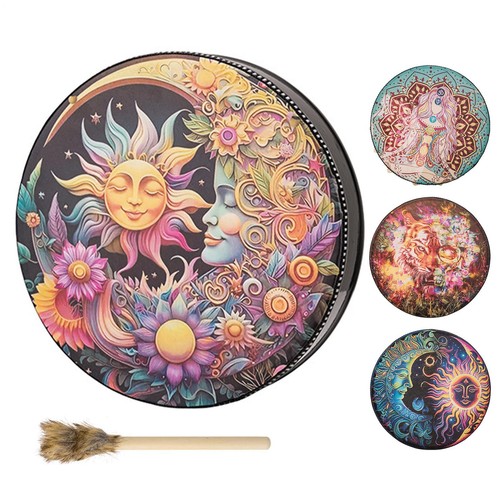 Shamanic hand drum handmade - shamanic,