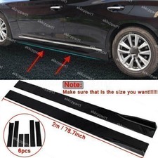 78.7" inch Car Side Skirts