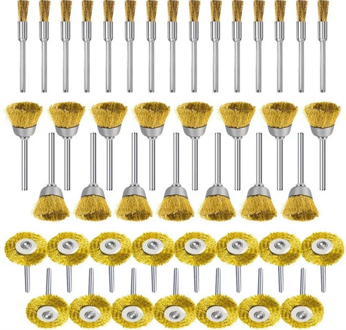45pcs brass polishing wire cup - 45pcs,