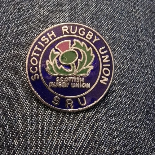 Scottish rugby union badge - rugby,