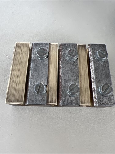 Vintage brass hole - brass,