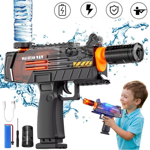 Electric water gun - water,