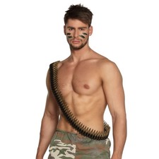 Adult Bullet Belt Fancy Dress