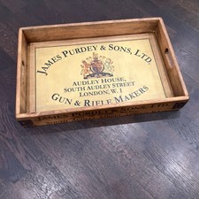 Purdey Waxed Wooden Vintage