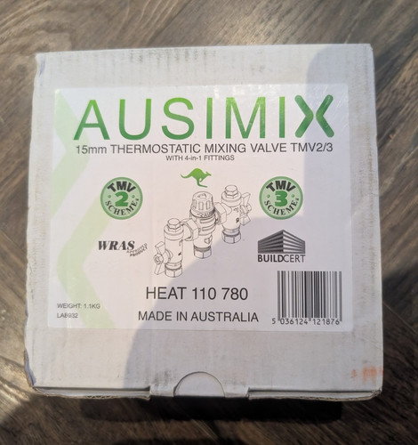 Ausimix 15mm thermostatic - 15mm,