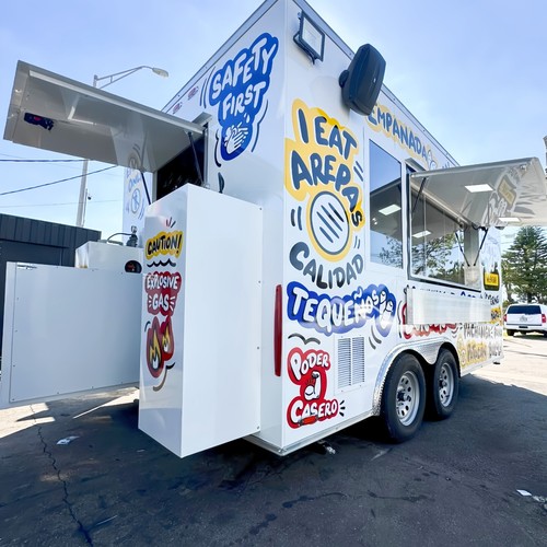 Food truck style - food, for