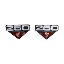 Reproduction 1972 & 1973 HONDA CB250 K4 Side Panel/Cover Badges/Emblems: P222913