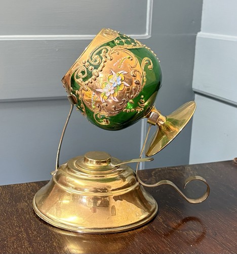 Vintage brass brandy - brass,