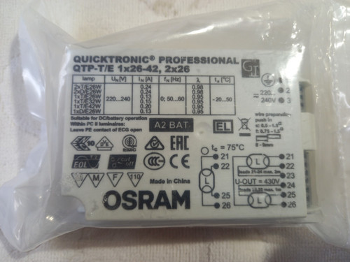 Osram quicktronic professional - osram,