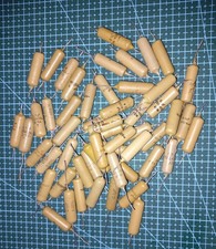 Mullard mustard 0.1 UF 100NF