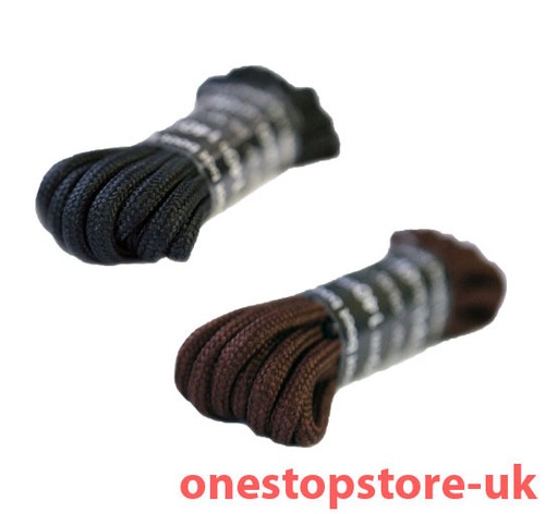 90cm round laces - 90cm, black