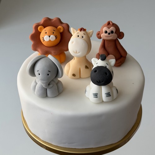 Personalised animals cake - personalised,