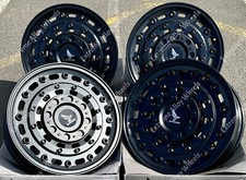 16" Sat Black AT1 Alloy Wheels Renault Trafic 2014 Onwards 5x114 Pcd Only
