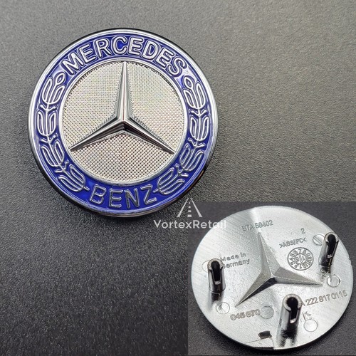 Mercedes benz blue - blue, &